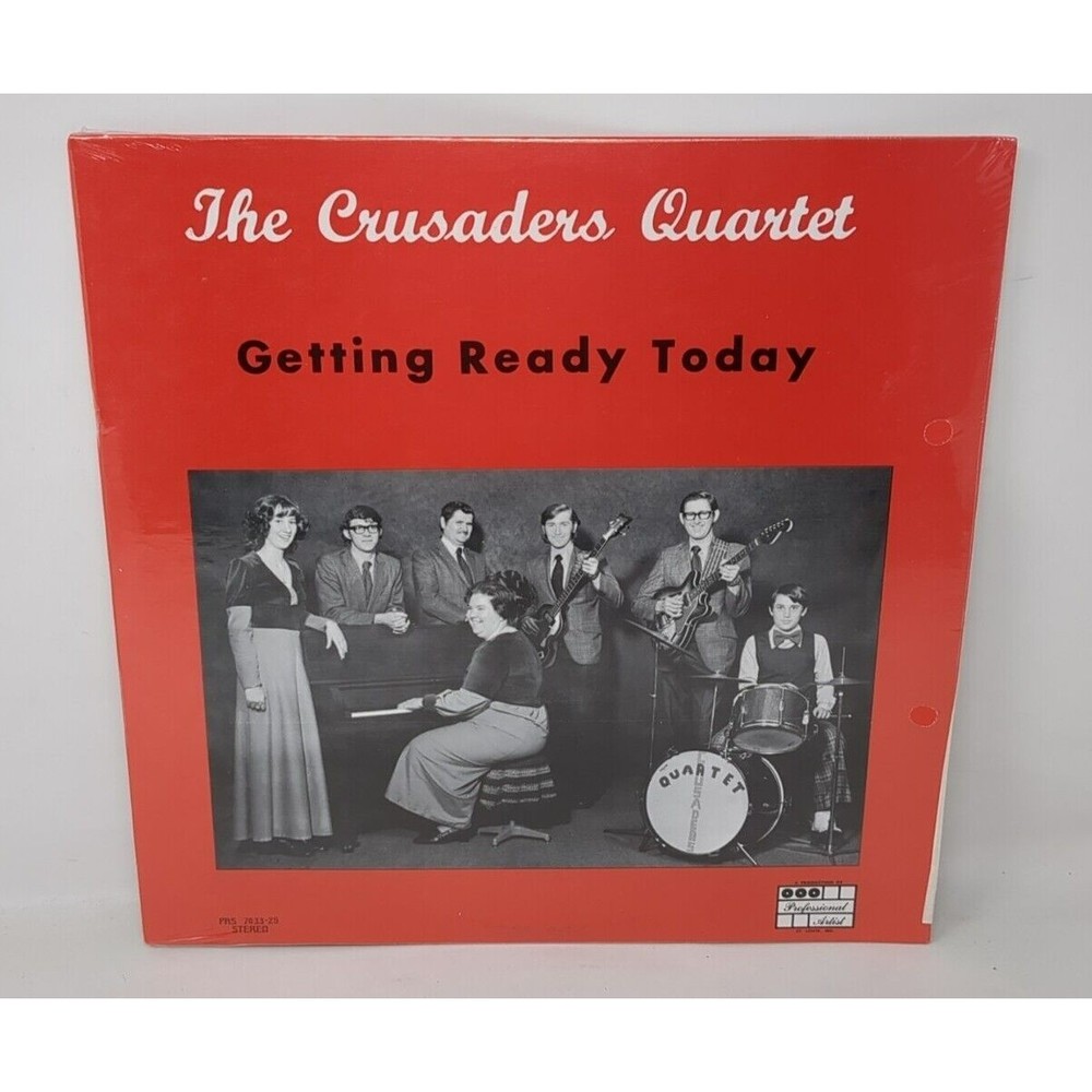 The Crusaders Quartet Getting ready Today Southern Gospel Vinyl Record VTG NEW